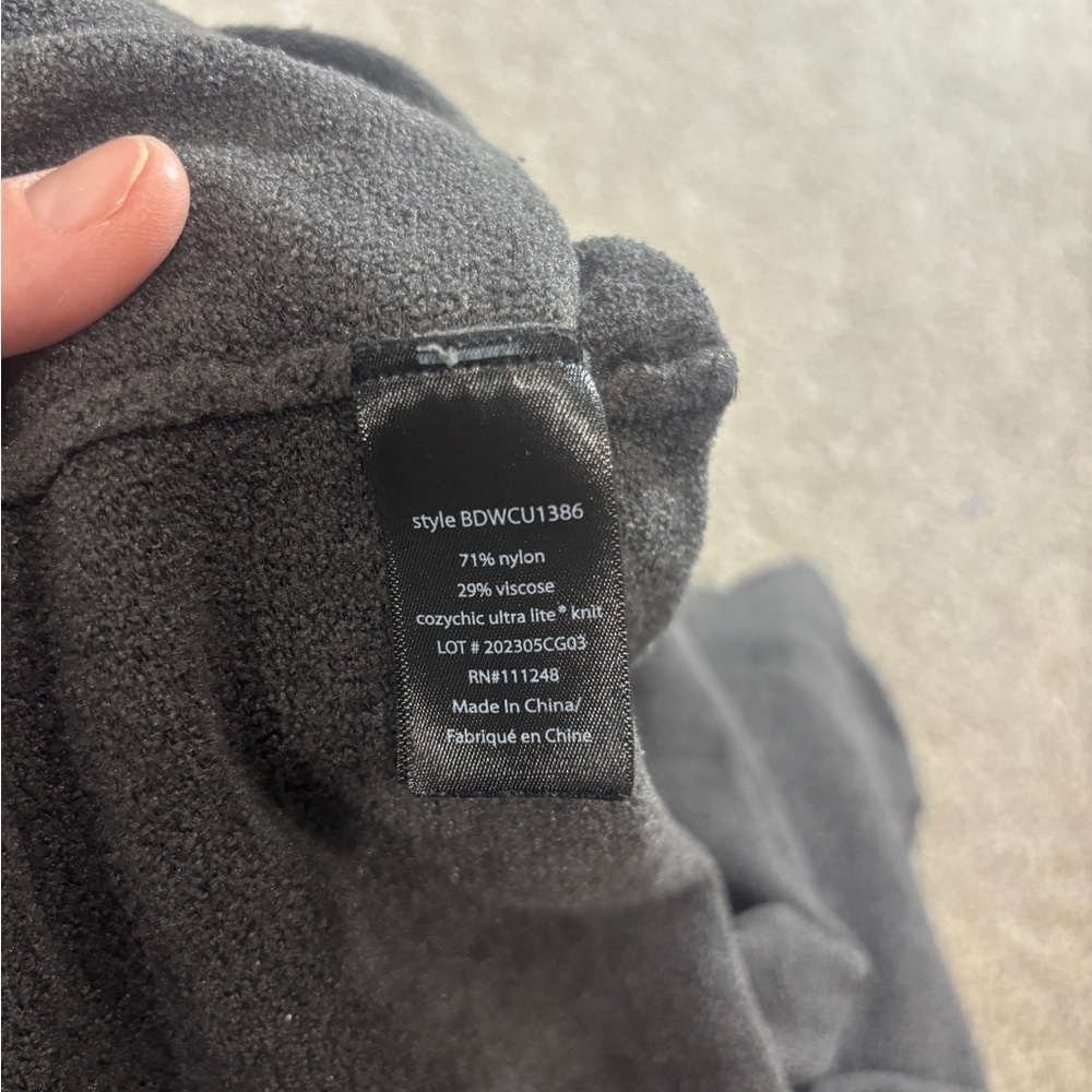 Barefoot Dreams CozyChic Ultra Lite™ Hooded Cardigan Gray Small Loungwear - Picture 12 of 14